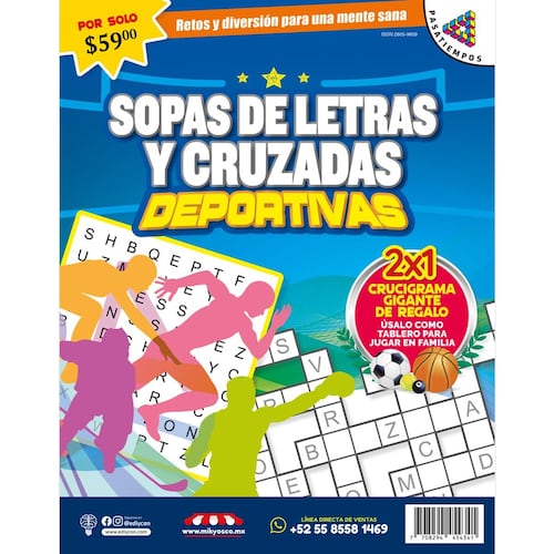 Sopas de Letras y Cruzadas Deportivas
