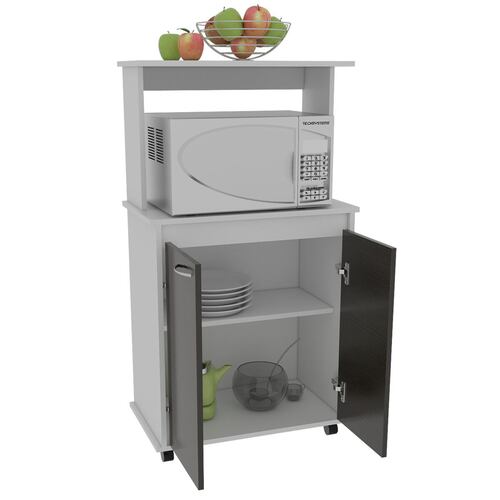 Kitchen Blanco Mqz Con Wengue