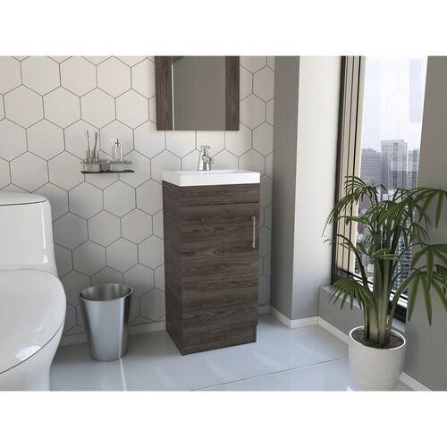 Mueble Para Lavamanos Madrid Coñac