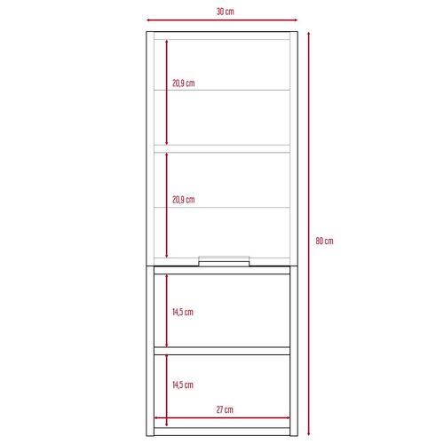 Mueble Auxiliar De Baño Jules Blanco