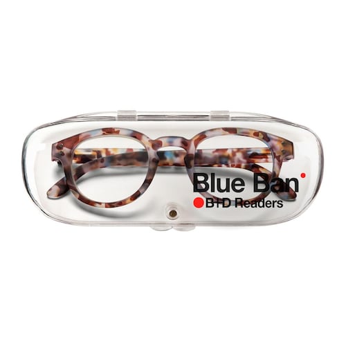Lente con filtro de luz azul pregraduado Blue Ban unisex B+D dioptria +2.00