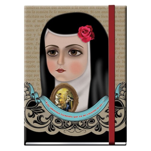 Cuaderno Forum Silk Motivo 3 Sor Juana
