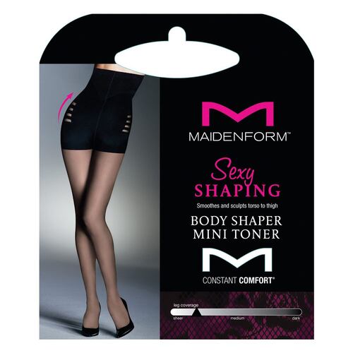 Pantimedia Maidenform mediana negro