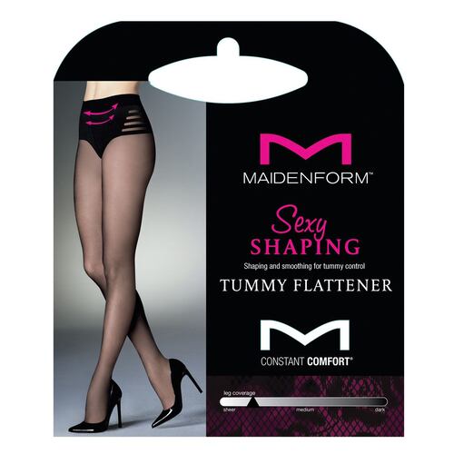 Pantimedia Maidenform mediana negro