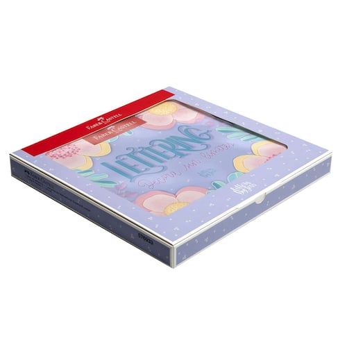 Set Libro Lettering Decora sin límites Faber Castell