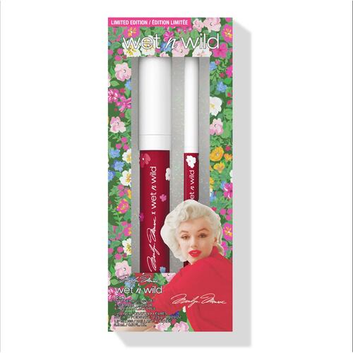 Set Labios Rojos Delineado y Gloss Marilyn Monroe Edición Limitada Wet n Wild