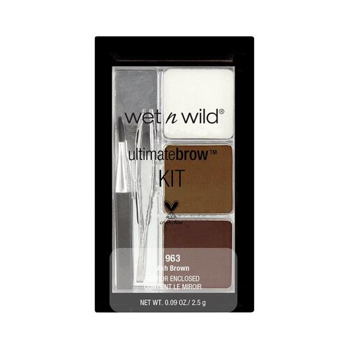 Kit de Cejas Ultimate Brow Ash Brown Wet n Wild