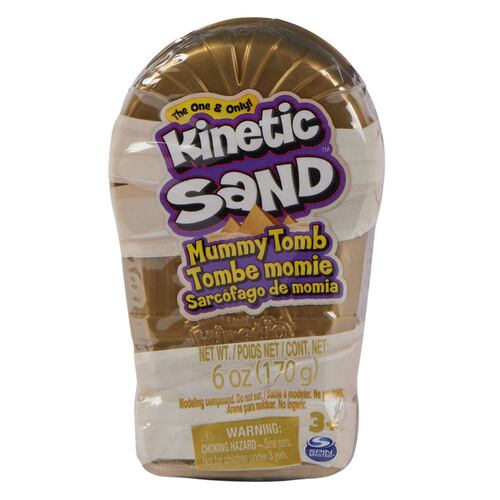 Kinetic Sand Contenedor Sarcófago de Momia