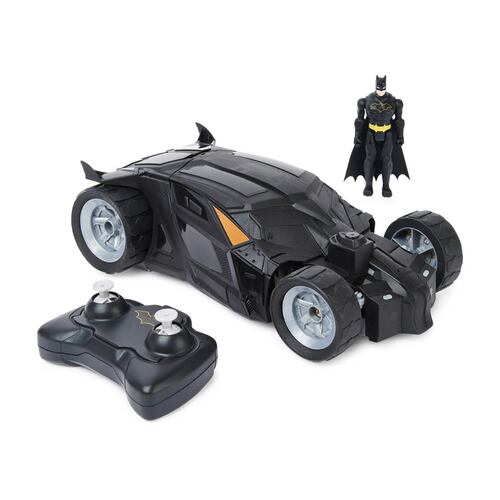 Vehículo de Control Remoto el Batimóvil Incluye Figura de Acción BATMAN RC