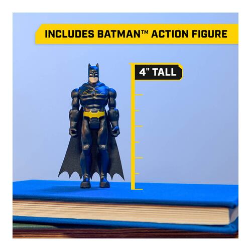 Vehículo de Control Remoto el Batimóvil Incluye Figura de Acción BATMAN RC