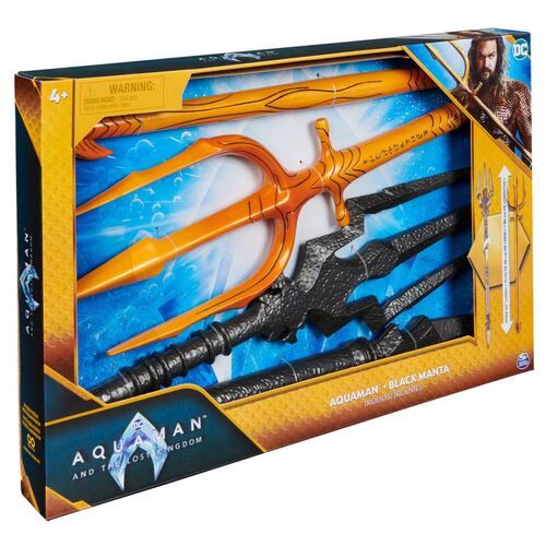 Set Tridentes Aquaman + Black Manta