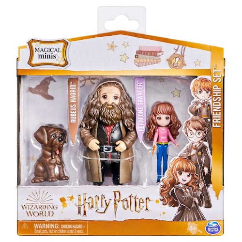 Mini Figuras Mágicas Hermione y Hagrid Pack