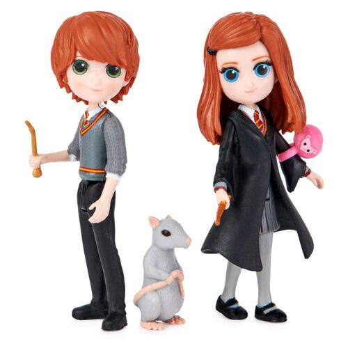 Mini Figuras Mágicas Ron y Ginny Pack