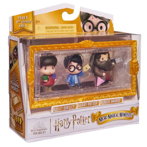 Multipack Micro Harry, Dudley y Hagrid