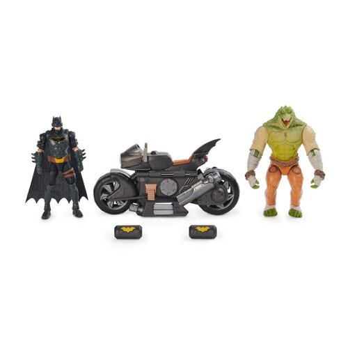Set Figuras de Acción Batman Transforming Batcycle