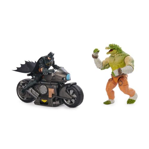 Set Figuras de Acción Batman Transforming Batcycle