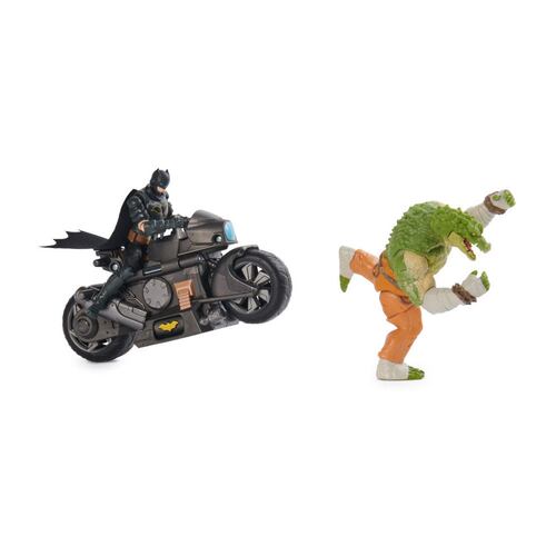 Set Figuras de Acción Batman Transforming Batcycle