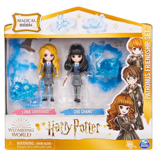 Mini Figuras Luna, Cho y 2 Patronus