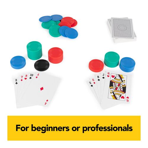 Set Poker 200 Fichas y Cartas Clásicos