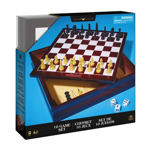 Set de 10 Juegos de Mesa Deluxe Clásicos
