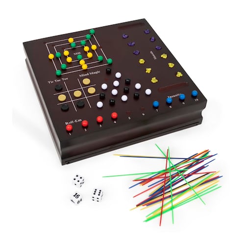 Set de 10 Juegos de Mesa Deluxe Clásicos