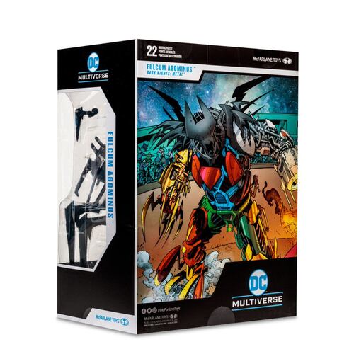 McFarlane Mega Figura Metal de Fulcum Abominus Dark Nights