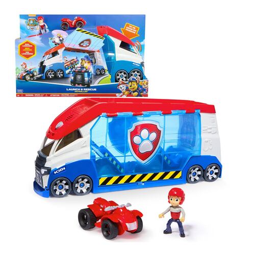 Vehículo Launch & Rescue Patroller PAW Patrol ¡Misiones de Rescate Repletas de Acción!
