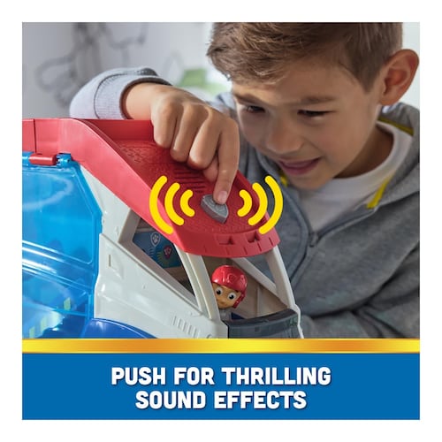 Vehículo Launch & Rescue Patroller PAW Patrol ¡Misiones de Rescate Repletas de Acción!