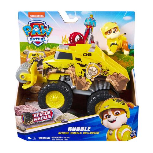 Vehículo PAW Patrol Rescue Wheels Bulldozer Rubble