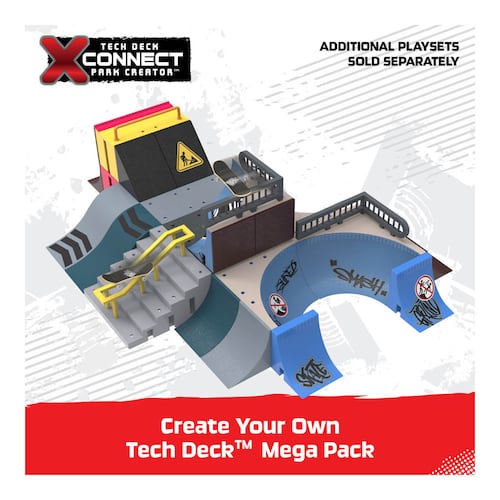 Set de Rampas para Patinetas de Dedos X-Connect TECH DECK