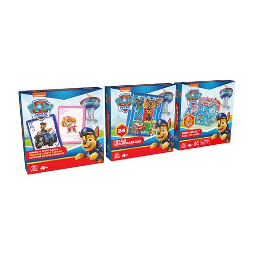 Set de Juegos de Mesa KIDS GAMES  Paw Trio