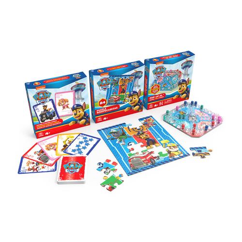 Set de Juegos de Mesa KIDS GAMES  Paw Trio