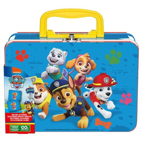 Juego de Memoria en Lata Paw Patrol
