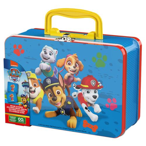 Juego de Memoria en Lata Paw Patrol