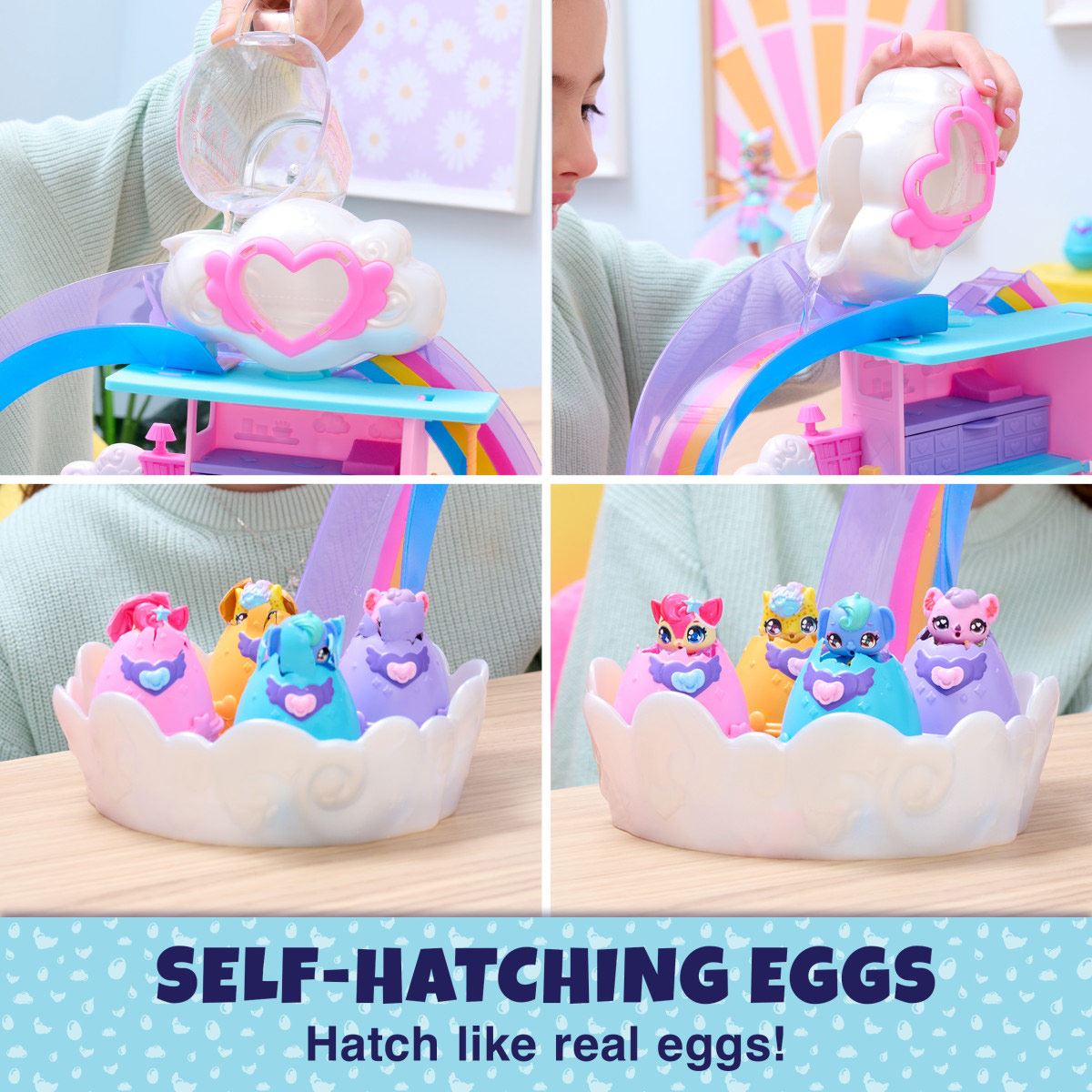 Hatchimals Guarderia Arcoiris