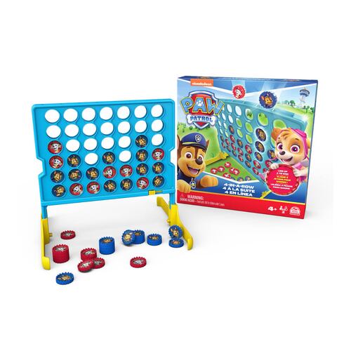 Juego de Mesa KIDS GAMES Cuatro en Línea de Paw Patrol
