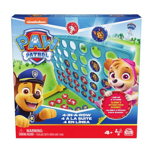 Juego de Mesa KIDS GAMES Cuatro en Línea de Paw Patrol