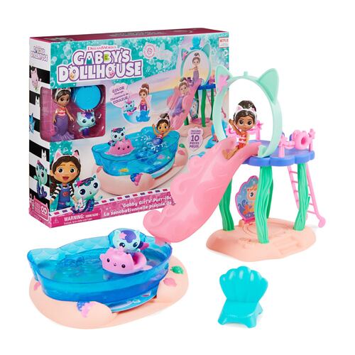 Set de Juego Piscina Gatástica de Gabby’s Dollhouse