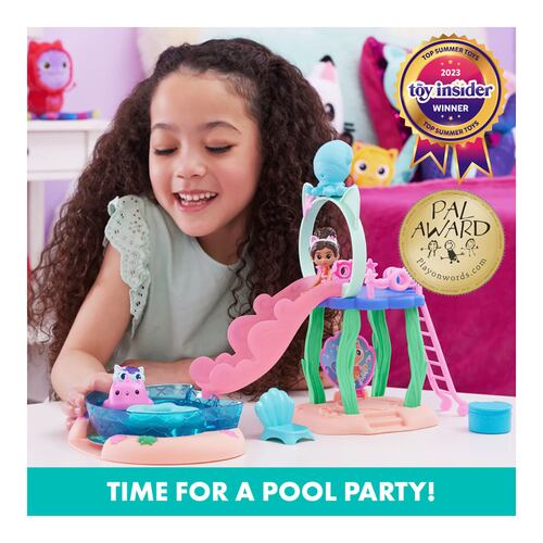 Set de Juego Piscina Gatástica de Gabby’s Dollhouse