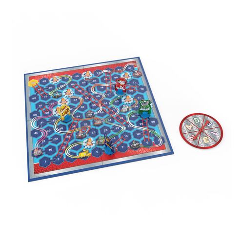 Juego de Mesa KIDS GAMES Cachorros y Escaleras de Paw Patol