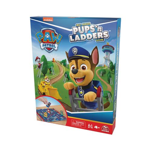 Juego de Mesa KIDS GAMES Cachorros y Escaleras de Paw Patol
