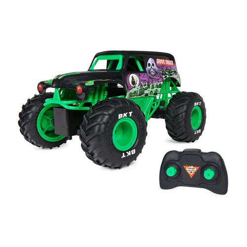 Vehículo de Control Remoto Grave Digger a Escala RC 1:15 MONSTER JAM RC