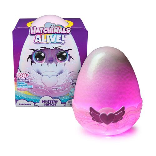 Huevo Mystery Hatch Pufficorn Hatchimals Alive