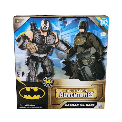 Set Figuras de Acción Batman VS. Bane Batman Adventures DC