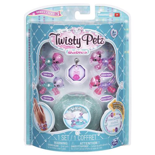 Twisty Petz 4 figuras Bebés coleccionables