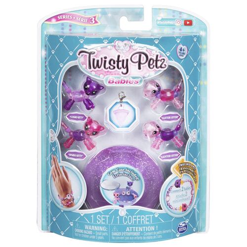 Twisty Petz 4 figuras Bebés coleccionables