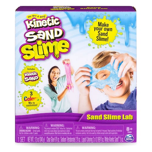 Laboratorio de Slime Kinetic Sand
