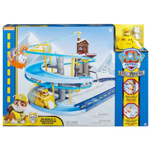 Pista de Rescate en la Montaña de Rubble Paw Patrol