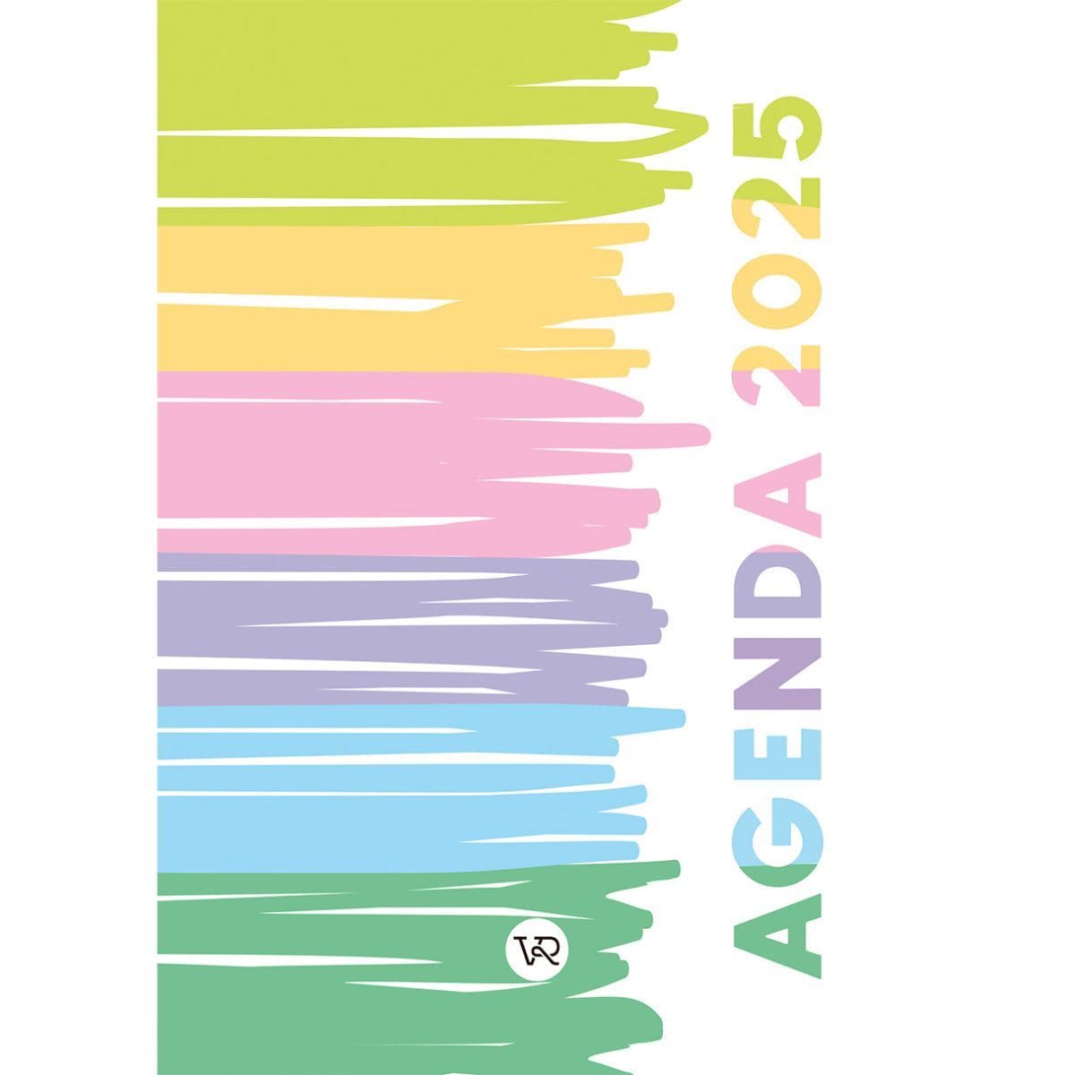 Agenda 2025 Tapa Dura Dise O L Neas Multicolor Vr Editoras 7798083708120 
