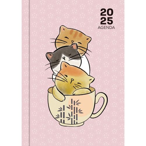 Agenda Juvenil 2025 Diseño Gatitos Vr Editoras